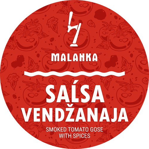 Smoked Tomato Gose with Spices