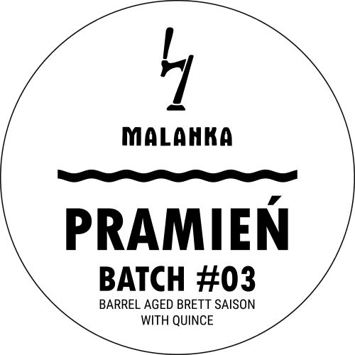 Barrel Aged Brett Saison with Quince