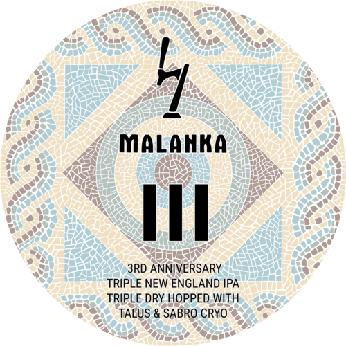 3rd anniversary triple new england ipa triple dry hopped with talus & sabro cryo