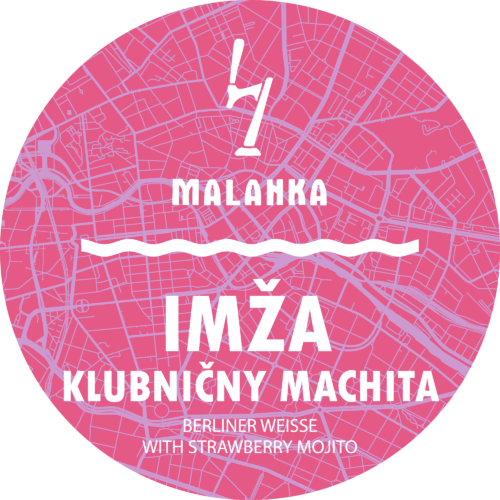 Berliner Weisse With Strawberry Mojito