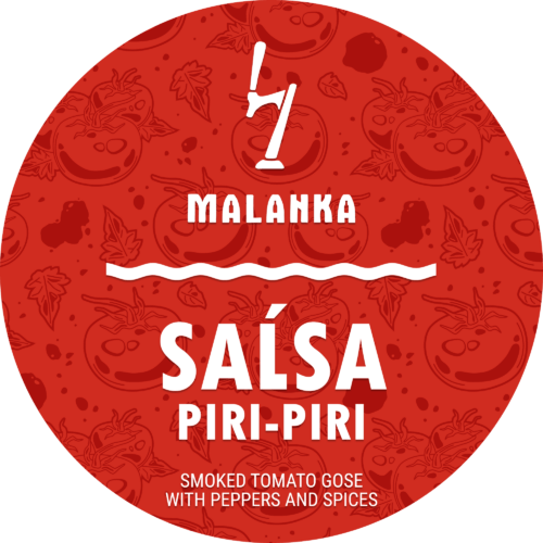 SMOKED TOMATO GOSE WITH PEPPERS AND SPICES