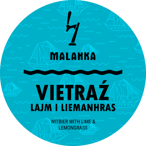 Witbier with lime & lemongrass