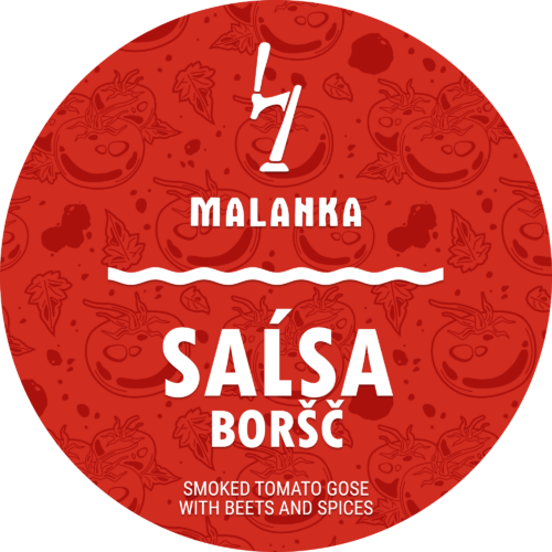Smoked Tomato Gose With Beets and Spices