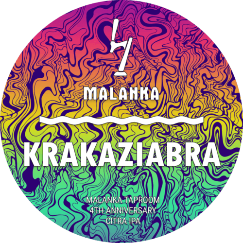 Malanka Taproom 4th anniversary Citra IPA