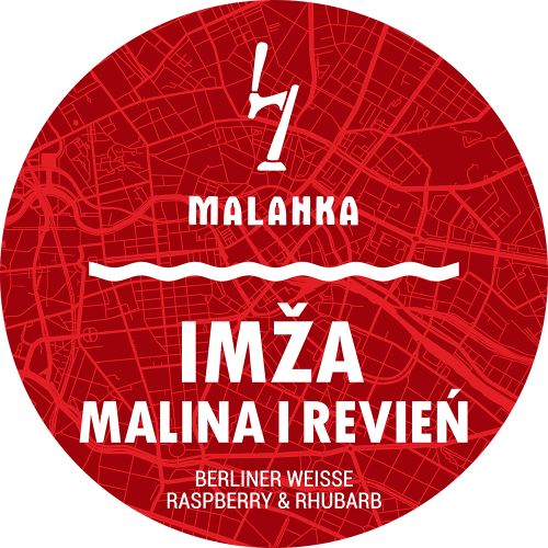 Berliner Weisse with Raspberry & Rhubarb