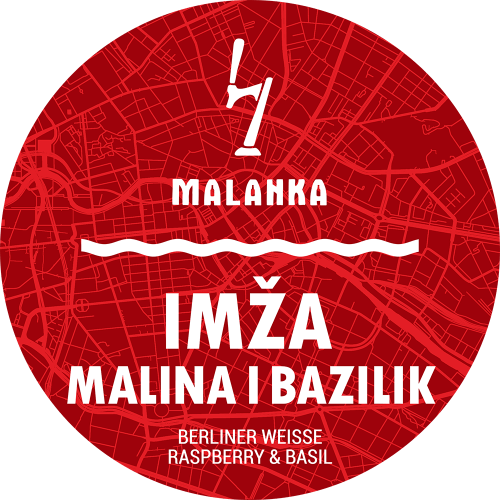 Berliner Weisse with Raspberry & Basil