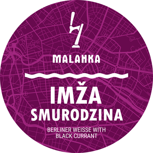 Berliner Weisse with Black Currant