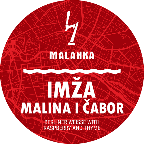 Berliner Weisse with Raspberry and Thyme