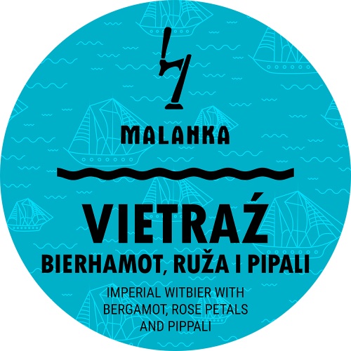 Imperial Witbier with Bergamot, Rose Petals and Pippali