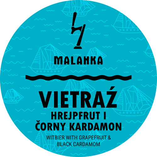 Witbier with Grapefruit & Black Cardamom