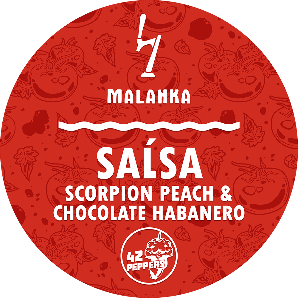 Saĺsa: Scorpion Peach & Chocolate Habanero