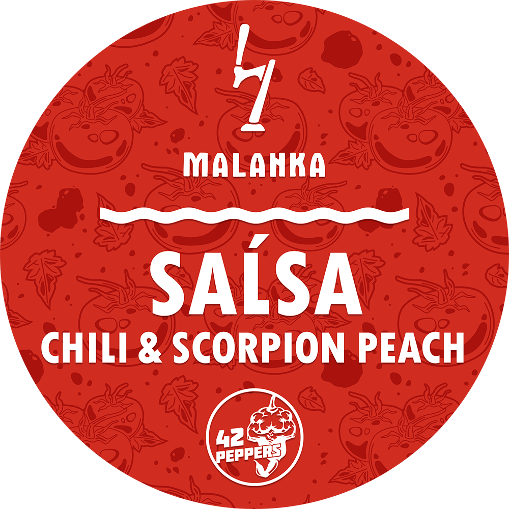 Saĺsa: Chili & Scorpion Peach
