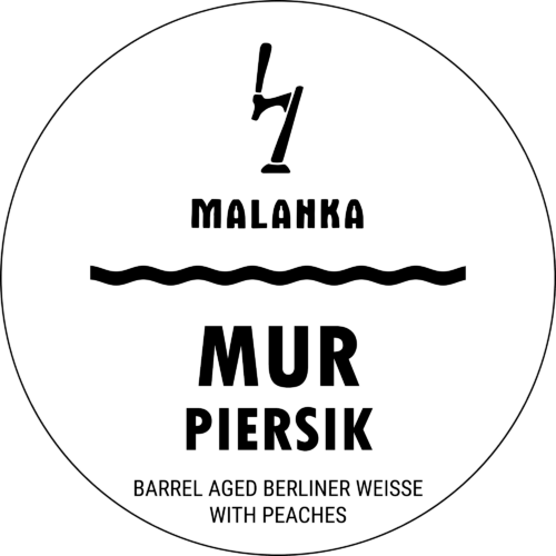 Barrel Aged Berliner Weisse With Peaches