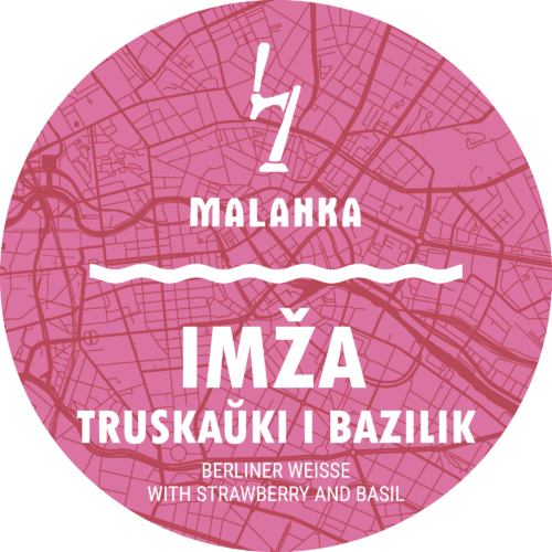 Berliner Weisse with Strawberry and Basil