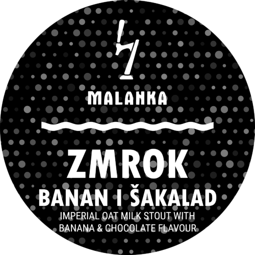 Imperial Oat Milk Stout With Banana & Chocolate Flavour