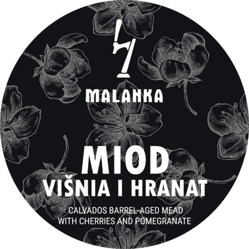 Calvados Barrel-Aged Mead With Cherries And Pomegranate