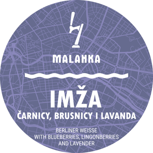 Berliner Weisse With Blueberries, Lingonberries and Lavender