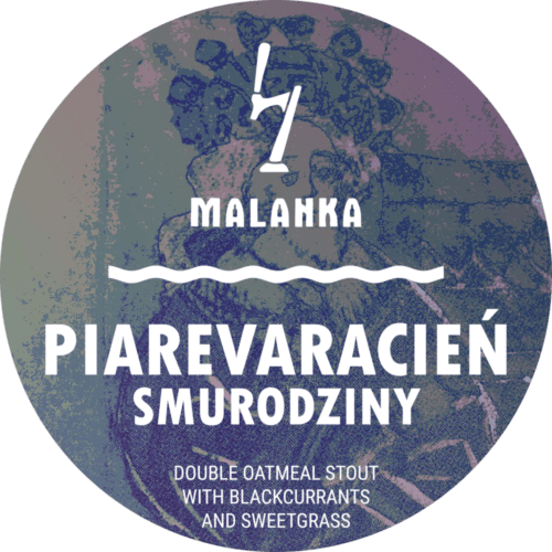 Double Oatmeal Stout With Blackcurrants and Sweetgrass