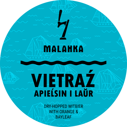 Dry Hopped Belgian Witbier With Orange and Bayleaf