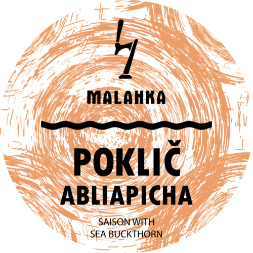 Saison with sea buckthorn