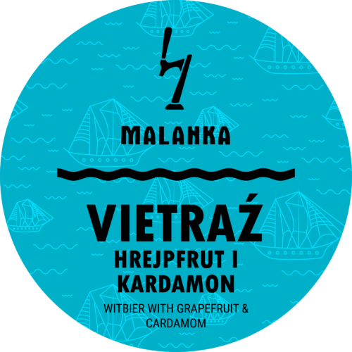 Witbier with grapefruit & cardamom