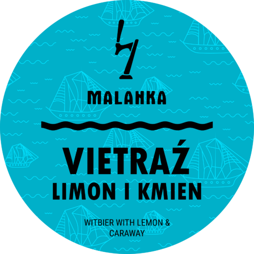 Witbier with lemon & caraway