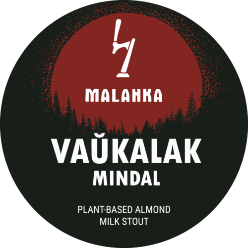 Plant-based almind milk stout