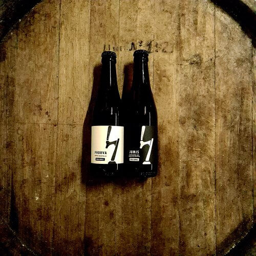 Malanka beer in bottles